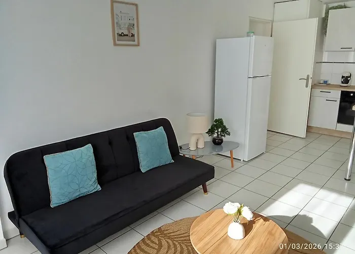 Appartement Le Marat - T3 - 57m2- 15 Min Du Futuroscope *